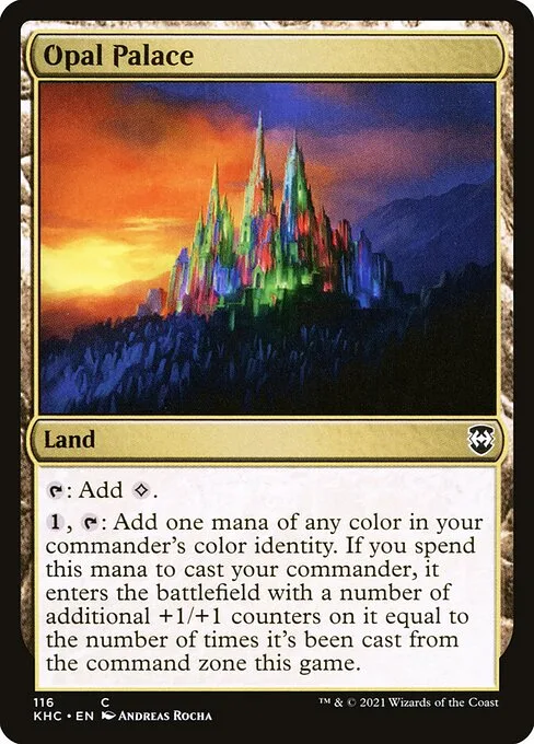Opal Palace · Kaldheim Commander 116/119