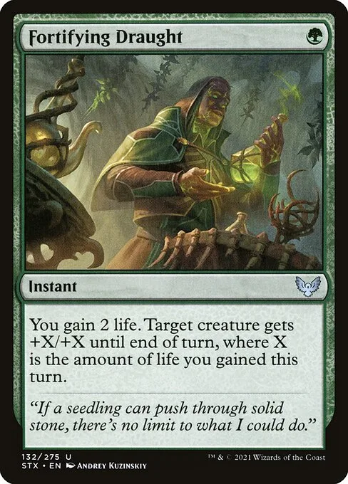 Fortifying Draught · Strixhaven: School of Mages 132/393