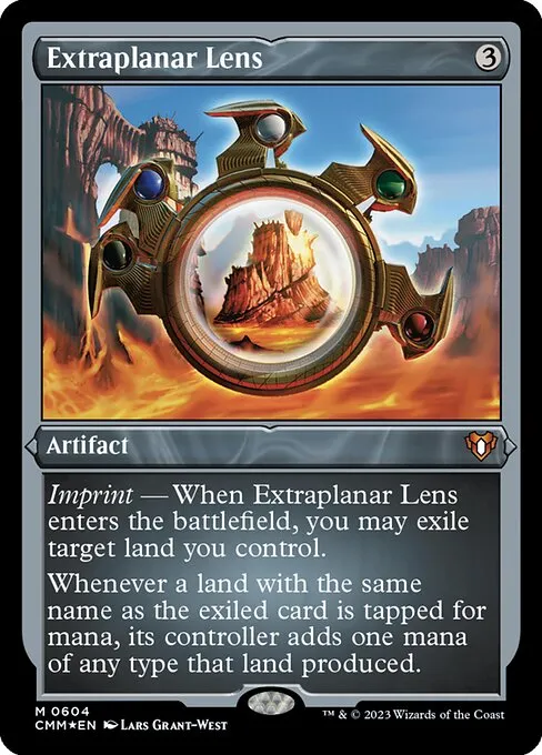Extraplanar Lens · Commander Masters 604/1067