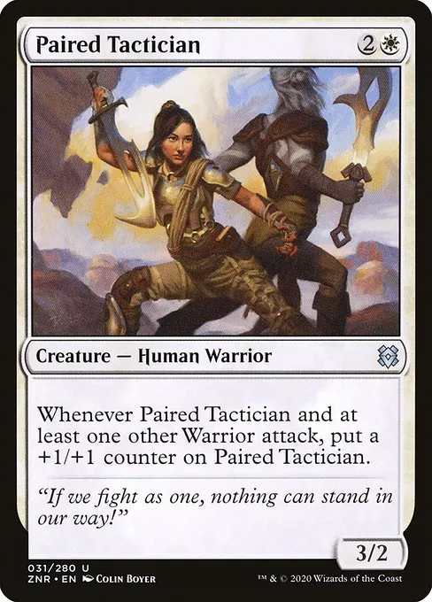 Paired Tactician · Zendikar Rising 31/407