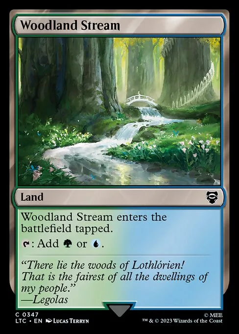 Woodland Stream · Tales of Middle-earth Commander 347/591