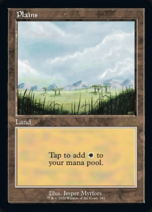 Plains · 30th Anniversary Edition 581/594
