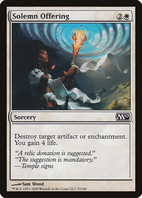 Solemn Offering · Magic 2010 33/249