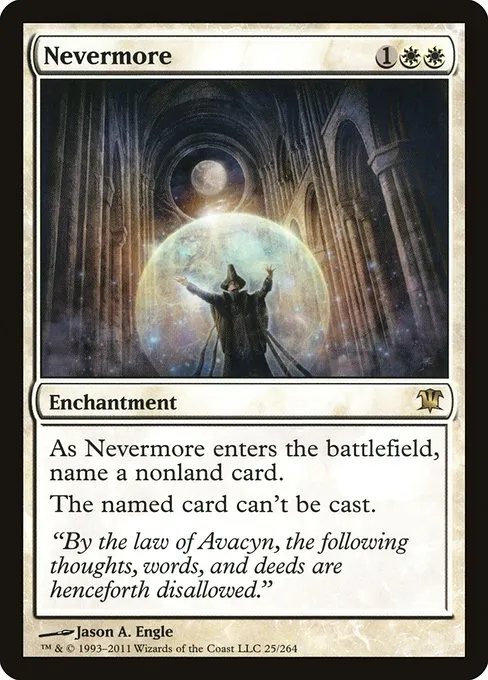 Nevermore · Innistrad 25/264