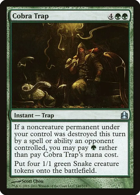 Cobra Trap · Commander 2011 146/318