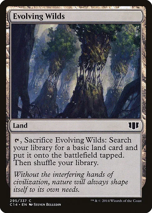 Evolving Wilds · Commander 2014 295/337