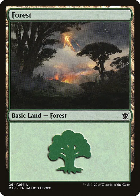 Forest · Dragons of Tarkir 264/264