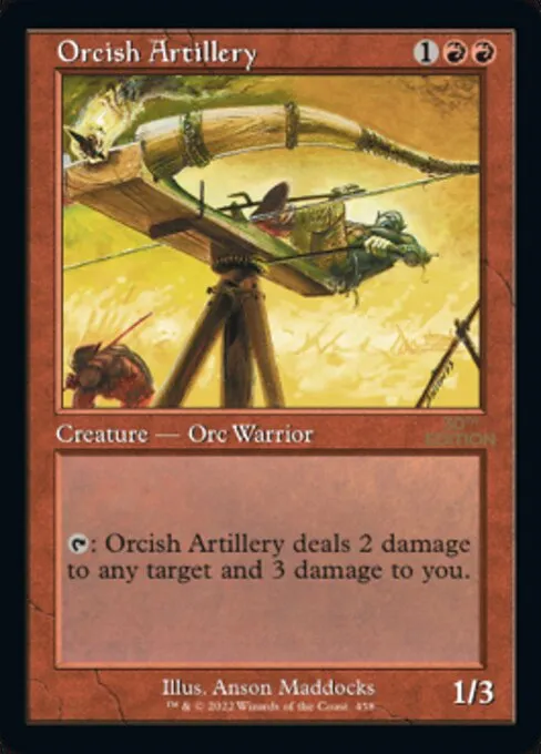 Orcish Artillery · 30th Anniversary Edition 458/594