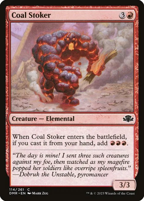 Coal Stoker · Dominaria Remastered 114/457
