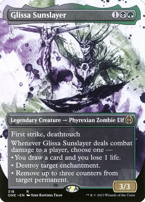 Glissa Sunslayer · Phyrexia: All Will Be One 318/479