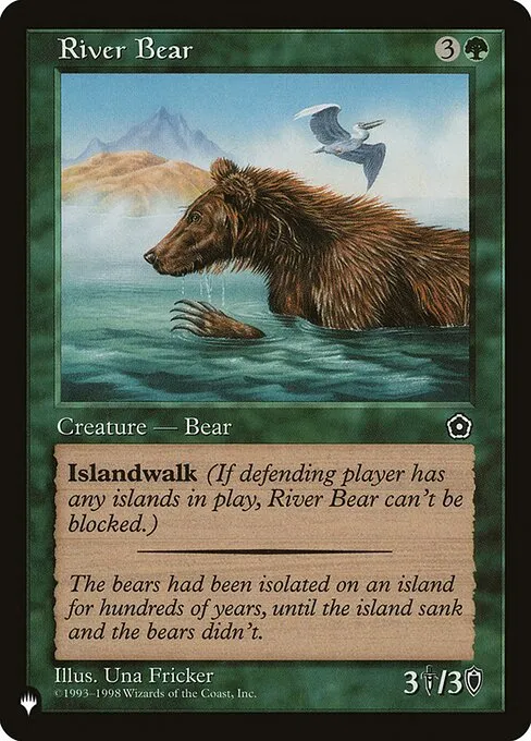 River Bear · The List P02-144/5050