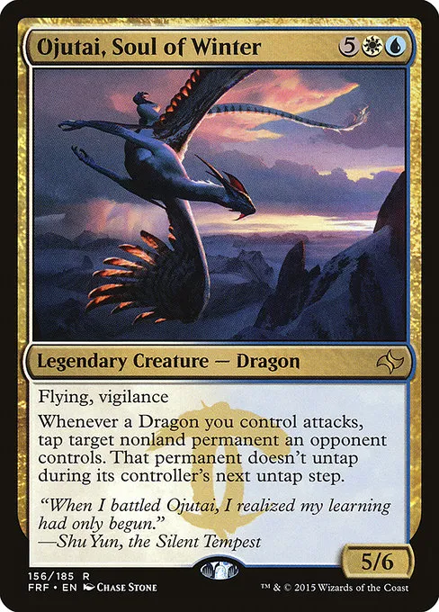 Ojutai, Soul of Winter · Fate Reforged 156/191