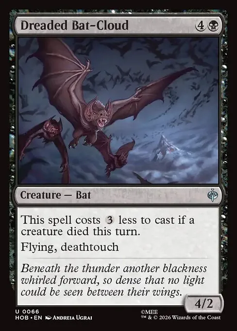 Dreaded Bat-Cloud · The Hobbit 66/39