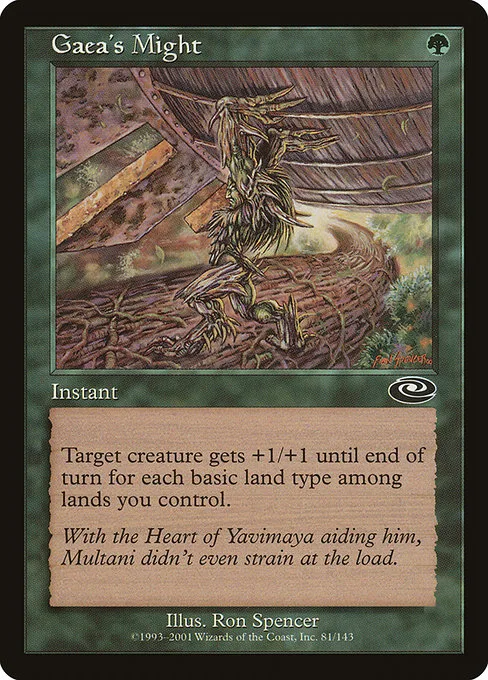 Gaea's Might · Planeshift 81/146