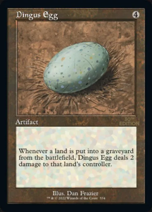 Dingus Egg · 30th Anniversary Edition 534/594