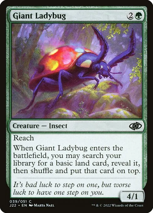 Giant Ladybug · Jumpstart 2022 39/835