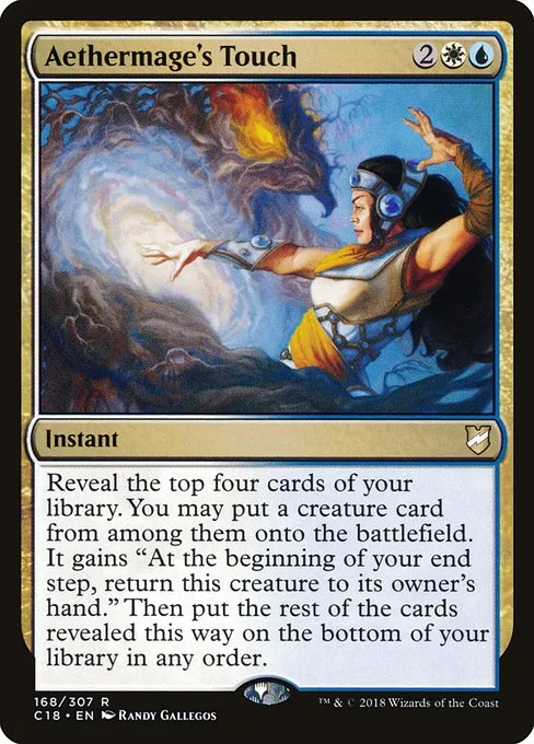 Aethermage's Touch · Commander 2018 168/307