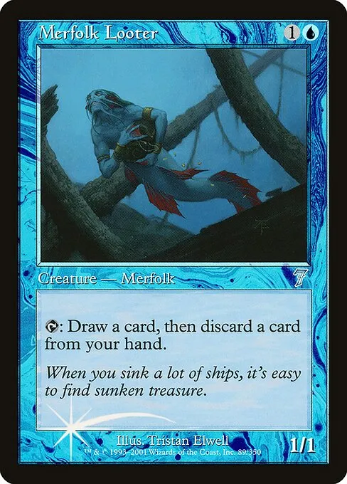 Merfolk Looter · Seventh Edition 89★/708