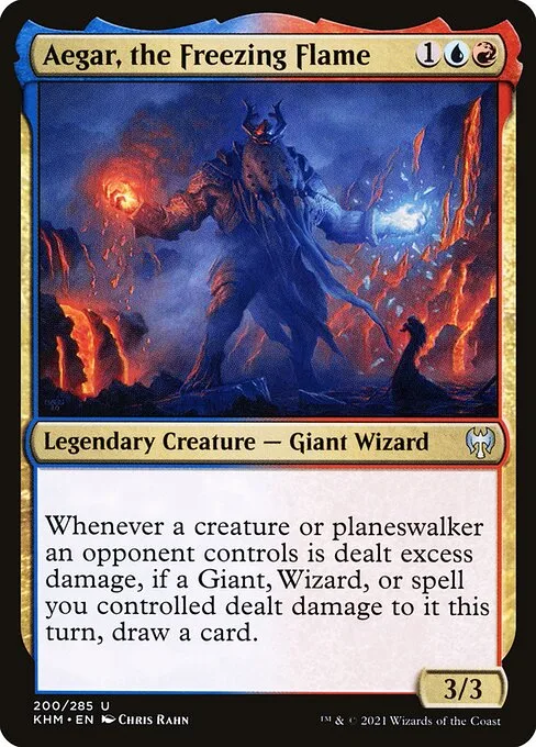 Aegar, the Freezing Flame · Kaldheim 200/425