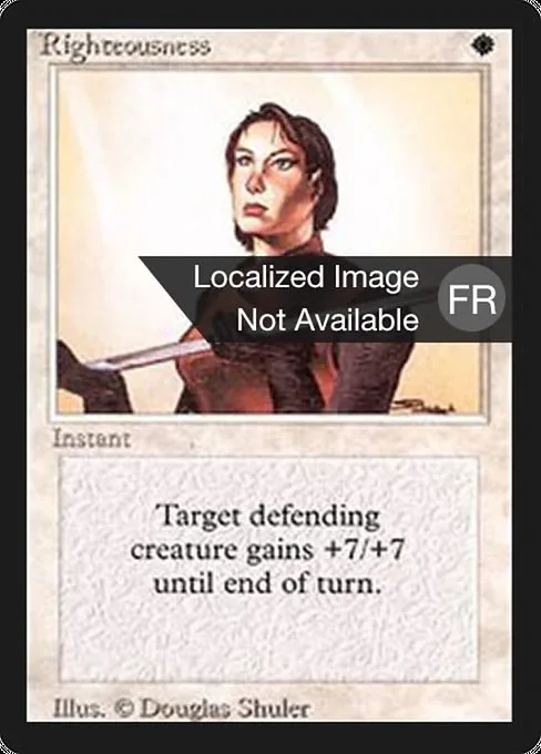 Righteousness · Foreign Black Border 37/307