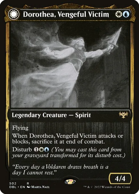 Dorothea, Vengeful Victim // Dorothea's Retribution · Innistrad: Double Feature 502/535