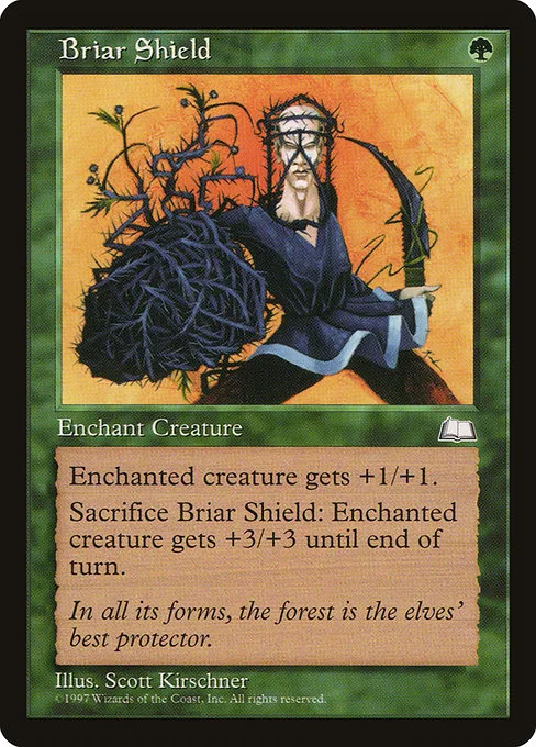 Briar Shield · Weatherlight 121/167