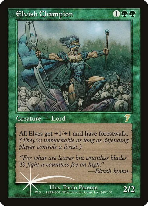 Elvish Champion · Seventh Edition 240★/708