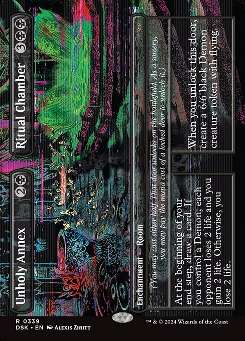 Unholy Annex // Ritual Chamber · Duskmourn: House of Horror 339/419