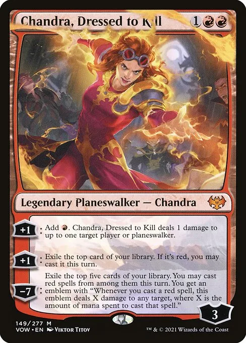 Chandra, Dressed to Kill · Innistrad: Crimson Vow 149/423