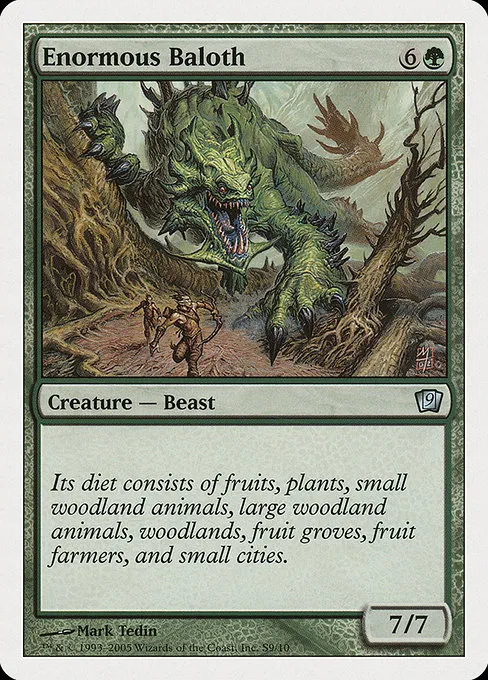 Enormous Baloth · Ninth Edition S9/710