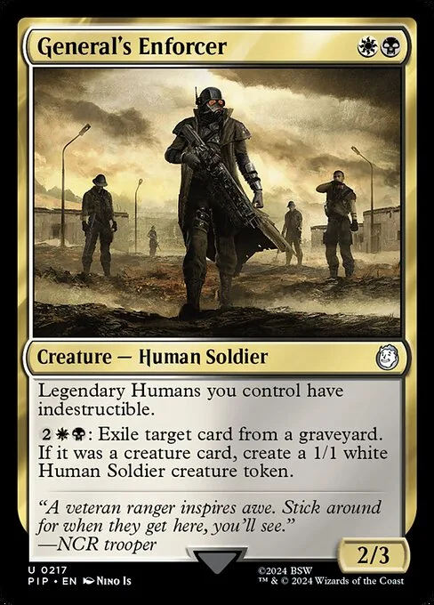 General's Enforcer · Fallout 217/1068