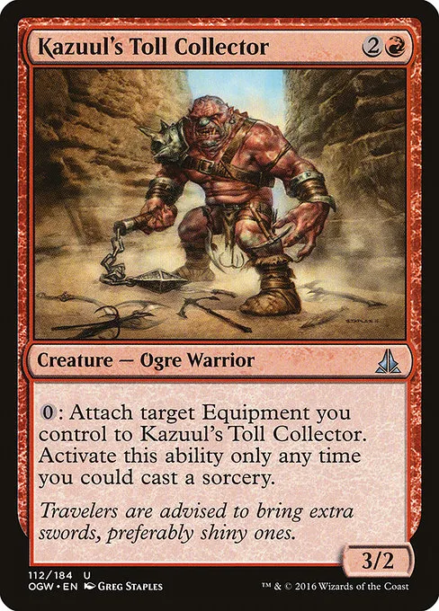 Kazuul's Toll Collector · Oath of the Gatewatch 112/187