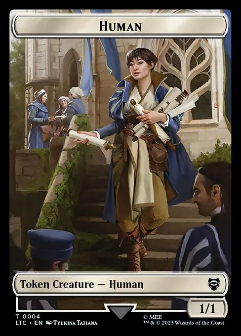 Human · Tales of Middle-earth Commander Tokens 4/15