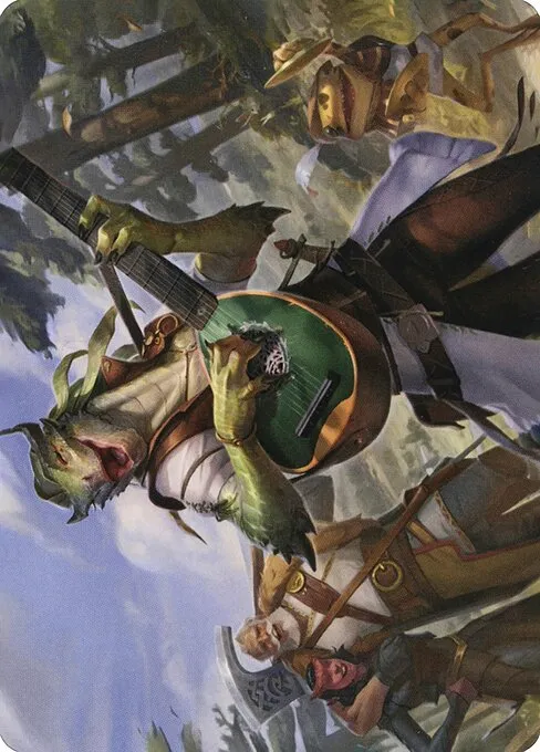 Wandering Troubadour // Wandering Troubadour · Adventures in the Forgotten Realms Art Series 64/81