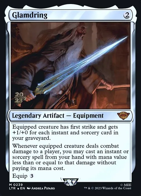 Glamdring · Tales of Middle-earth Promos 239s/86