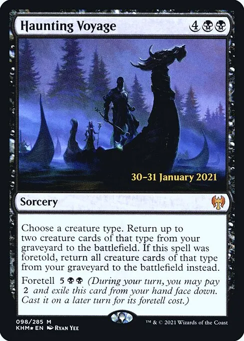 Haunting Voyage · Kaldheim Promos 98s/158