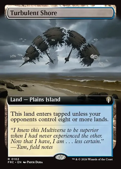 Turbulent Shore · Reality Fracture Commander 102/2