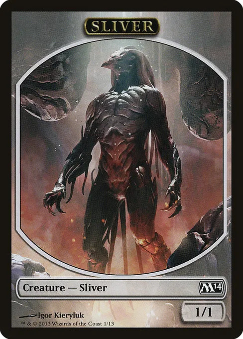 Sliver · Magic 2014 Tokens 1/13