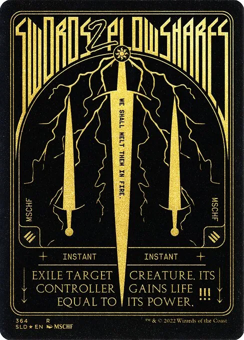 Swords to Plowshares · Secret Lair Drop 364/2547