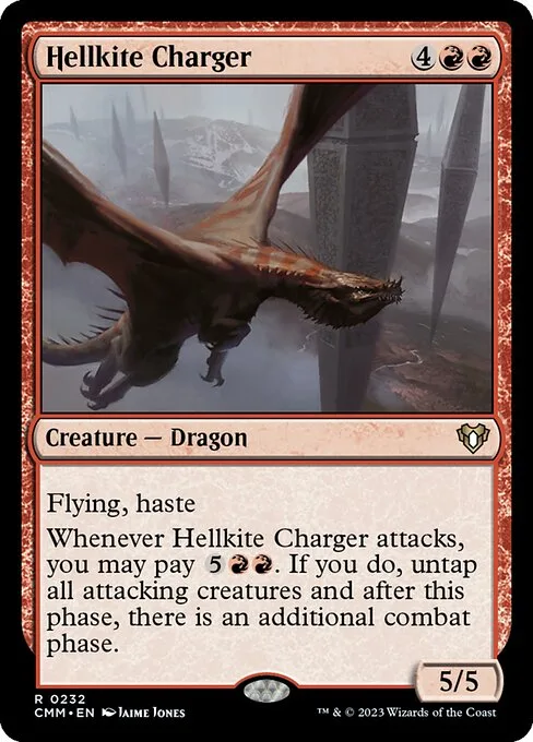 Hellkite Charger · Commander Masters 232/1067