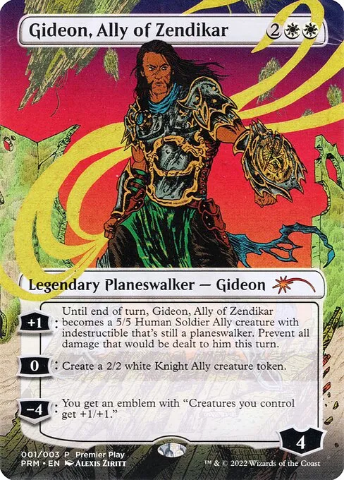 Gideon, Ally of Zendikar · Regional Championship Qualifiers 2022 1/3