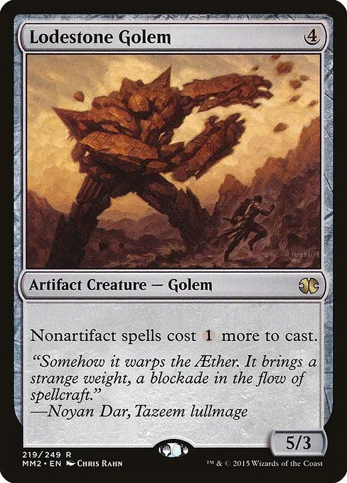 Lodestone Golem · Modern Masters 2015 219/249