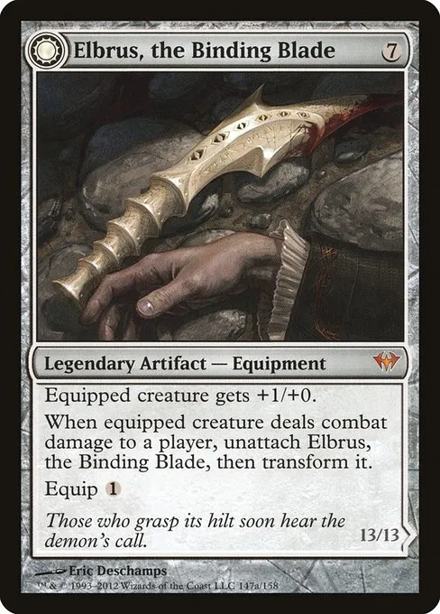 Elbrus, the Binding Blade // Withengar Unbound · Dark Ascension 147/158