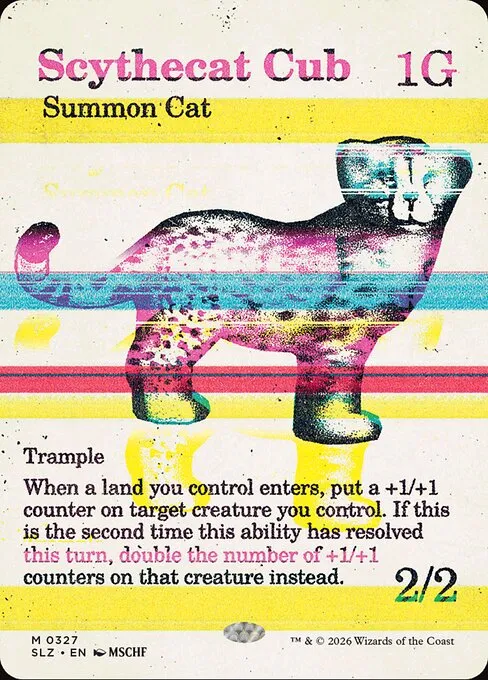 Scythecat Cub · The Zeta Set 327/21