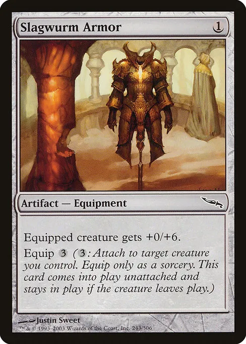 Slagwurm Armor · Mirrodin 243/306
