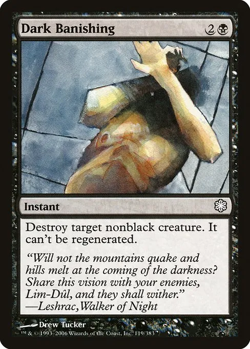 Dark Banishing · Coldsnap Theme Decks 119/62