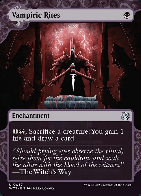 Vampiric Rites · Wilds of Eldraine: Enchanting Tales 37/103