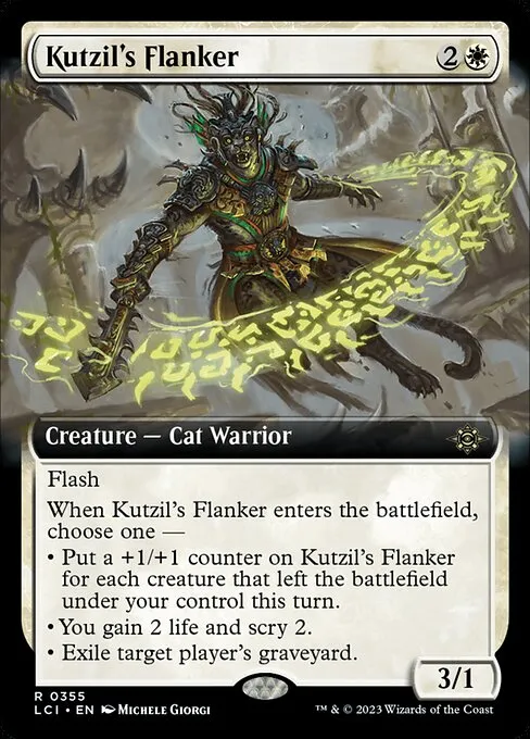 Kutzil's Flanker · The Lost Caverns of Ixalan 355/416
