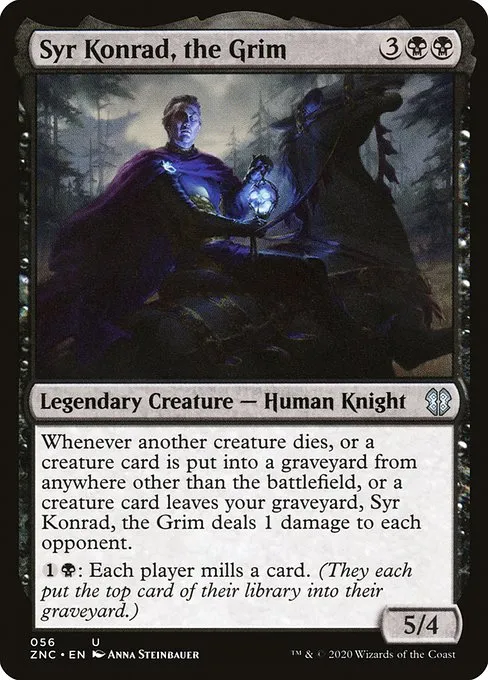 Syr Konrad, the Grim · Zendikar Rising Commander 56/142