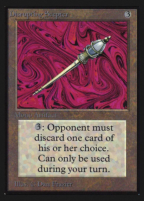 Disrupting Scepter · Collectors' Edition 243/302